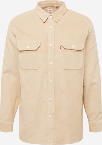 LEVI'S ® Regular Fit Hemd 'Classic Worker Corduroy Shirt' in Beige: predná strana