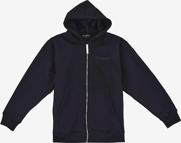 Giacca di felpa di Dropsize in nero: frontale