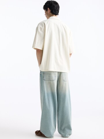Pull&Bear Comfort fit Overhemd in Wit