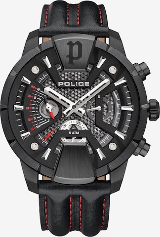 POLICE Analog watch 'Huntley' in Black: front