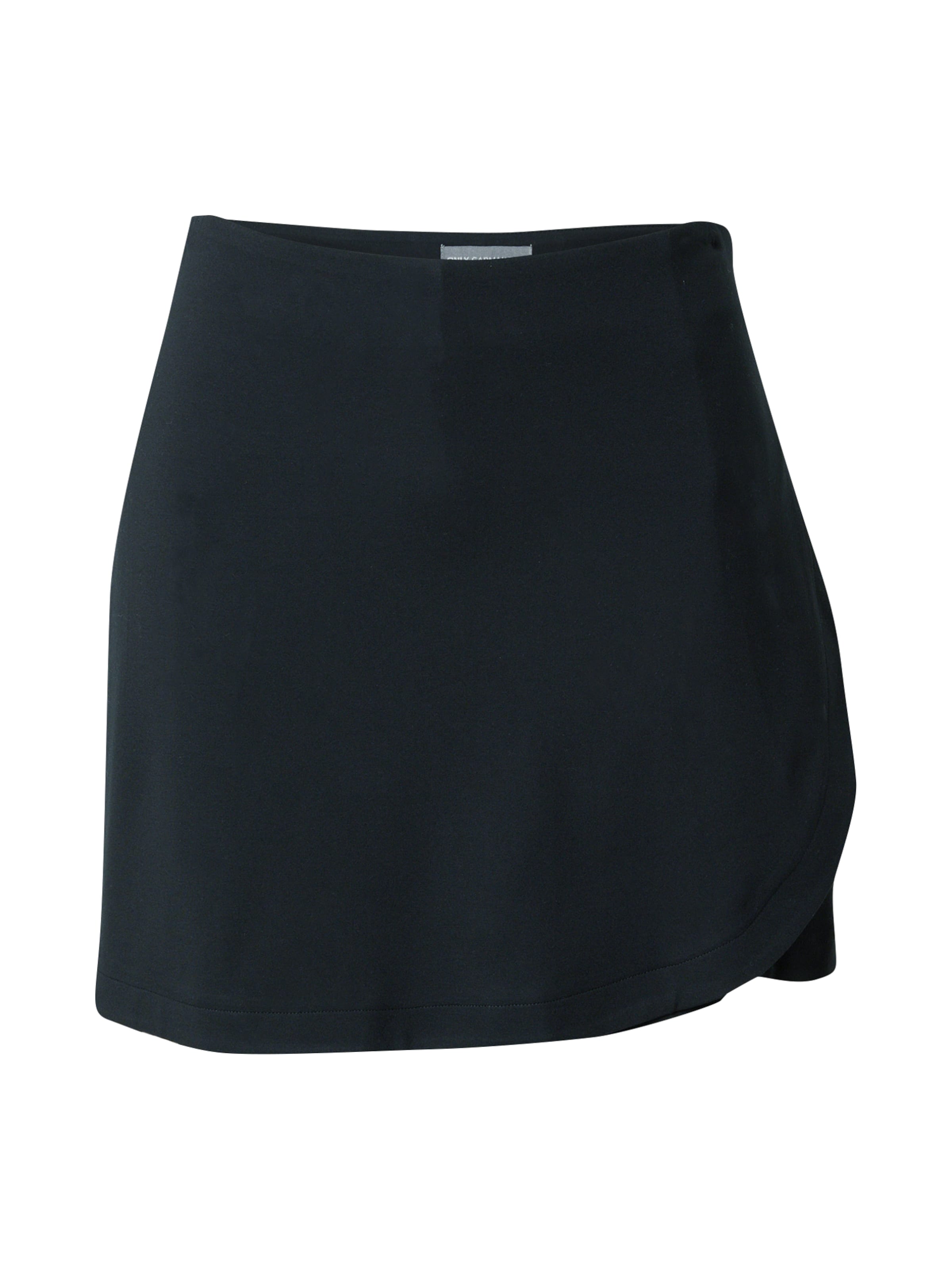 Fustă 'CARGOLDTRASH' de la ONLY Carmakoma pe negru: față