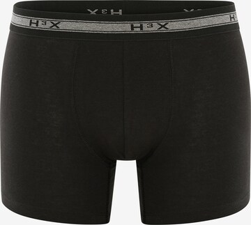 H3X Boxer shorts 'Retropants' in Black: front