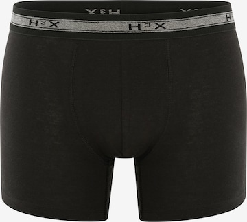 H3X Boxer shorts 'Retropants' in Black: front