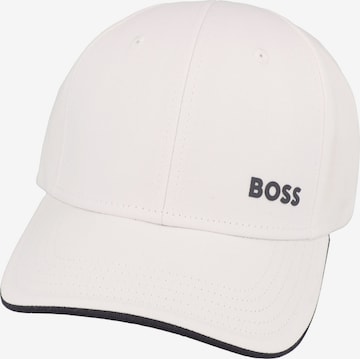 BOSS Cap in White: front