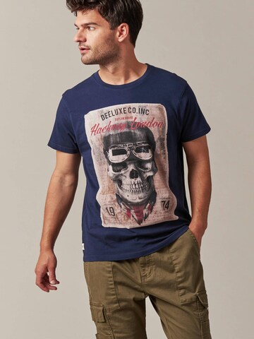 T-Shirt 'Clem' Deeluxe en bleu