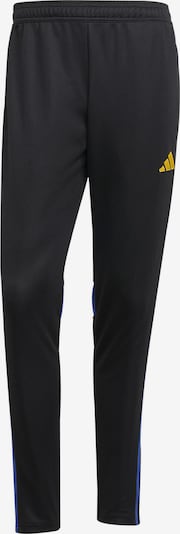 ADIDAS PERFORMANCE Urheiluhousut 'Tiro 25 Essentials' värissä indigonsininen / kullankeltainen / musta, Tuotenäkymä