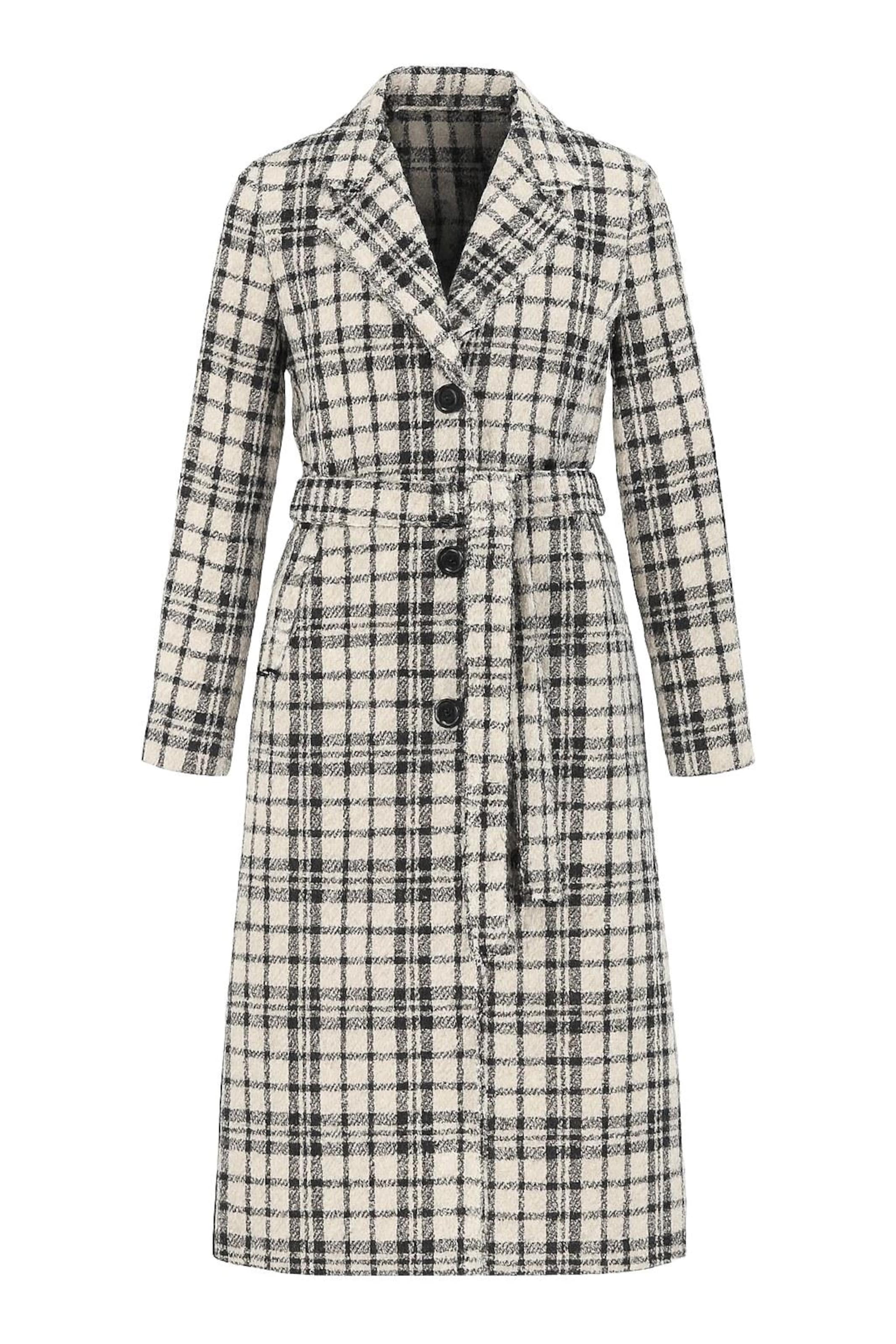 MODAMIHRAM Between-seasons coat in White: front