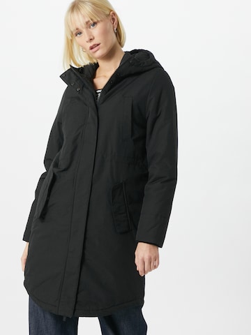 Manteau mi-saison 'Patricia' modström en noir : devant