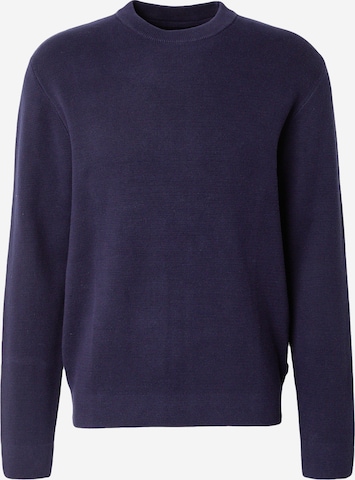 Pull-over 'Milano' JACK & JONES en bleu : devant