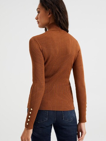 Pull-over WE Fashion en marron