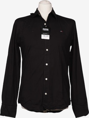 Tommy Jeans Hemd M in Schwarz: Vorderseite