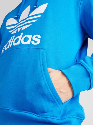 zils ADIDAS ORIGINALS Sportisks džemperis 'Adicolor Classics Trefoil'