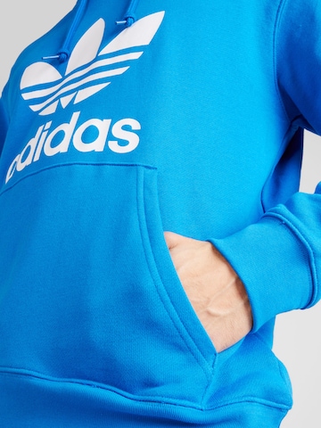 ADIDAS ORIGINALSSweater majica 'Adicolor Classics Trefoil' - plava boja