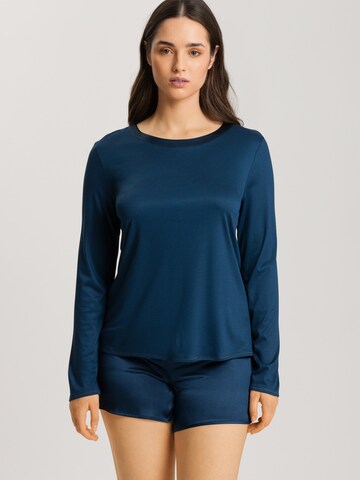 T-shirt 'Grand Central' Hanro en bleu : devant