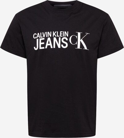 Calvin Klein Jeans Majica u crna / bijela, Pregled proizvoda