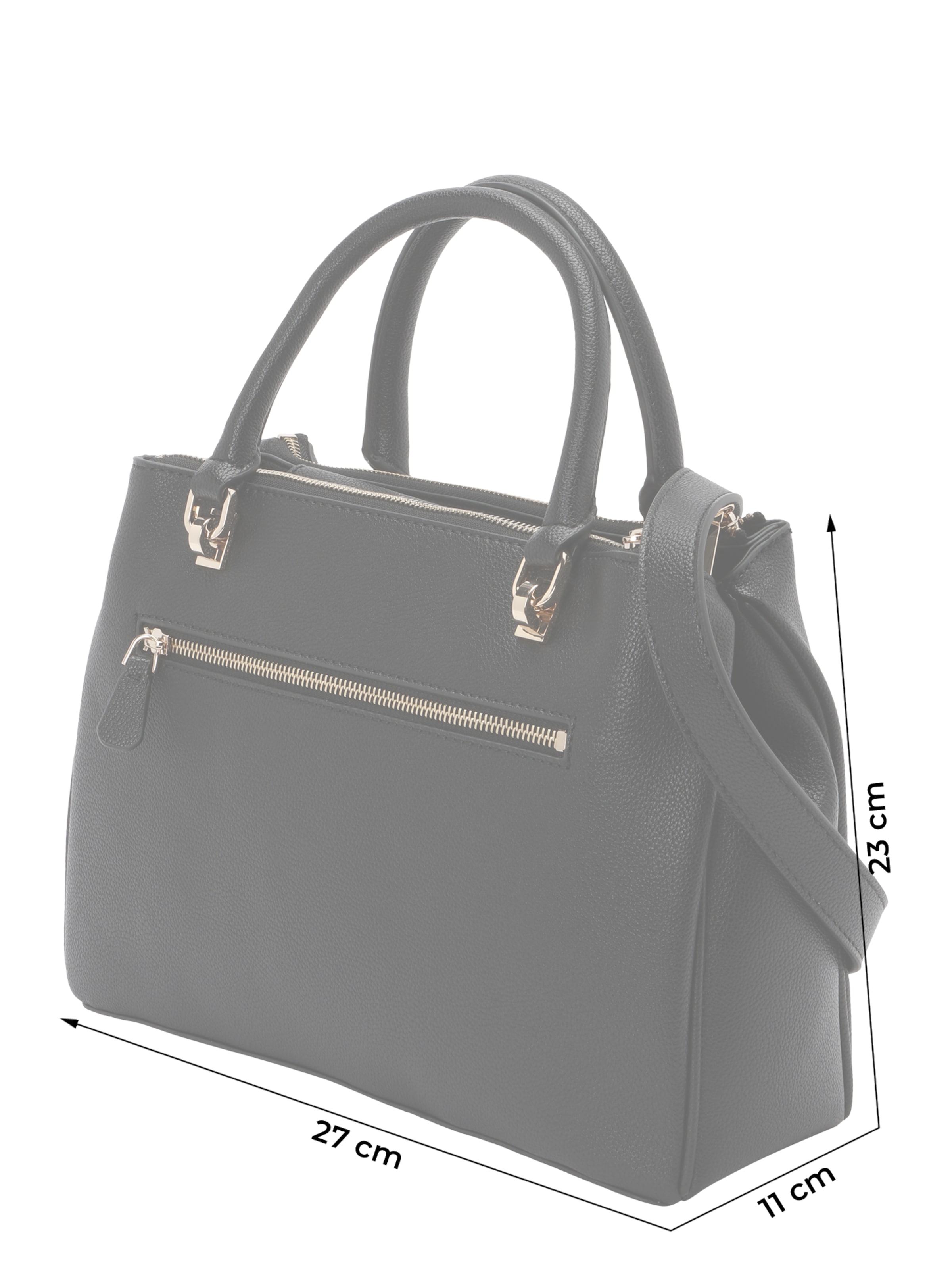 GUESS Kabelka 'CALEBRA HOBO STATUS SATCHEL' – černá