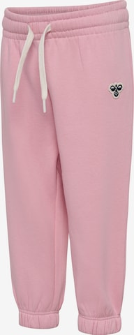 Hummel Tapered Broek 'Mini Bee' in Roze: voorkant