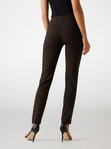 GUESS Slimfit Hose 'Creta' in Schwarz