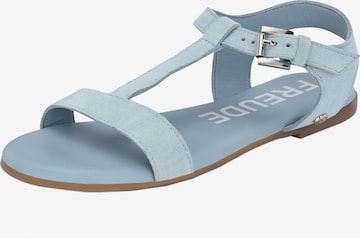 FREUDE Strap Sandals 'Alea' in Blue: front