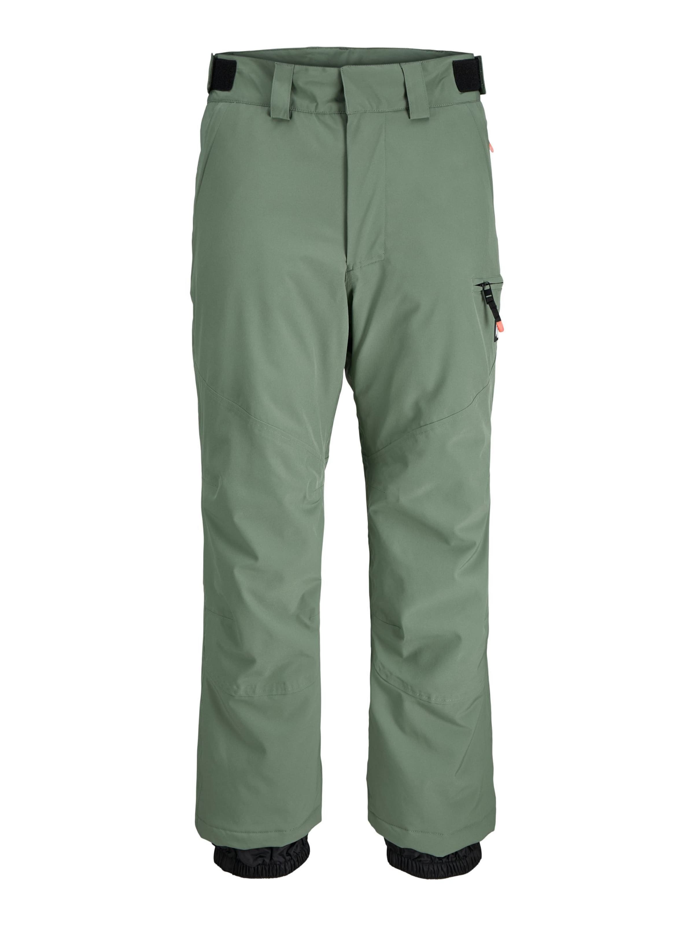 regular Pantaloni per outdoor 'JJAW25' di JACK & JONES in verde: frontale