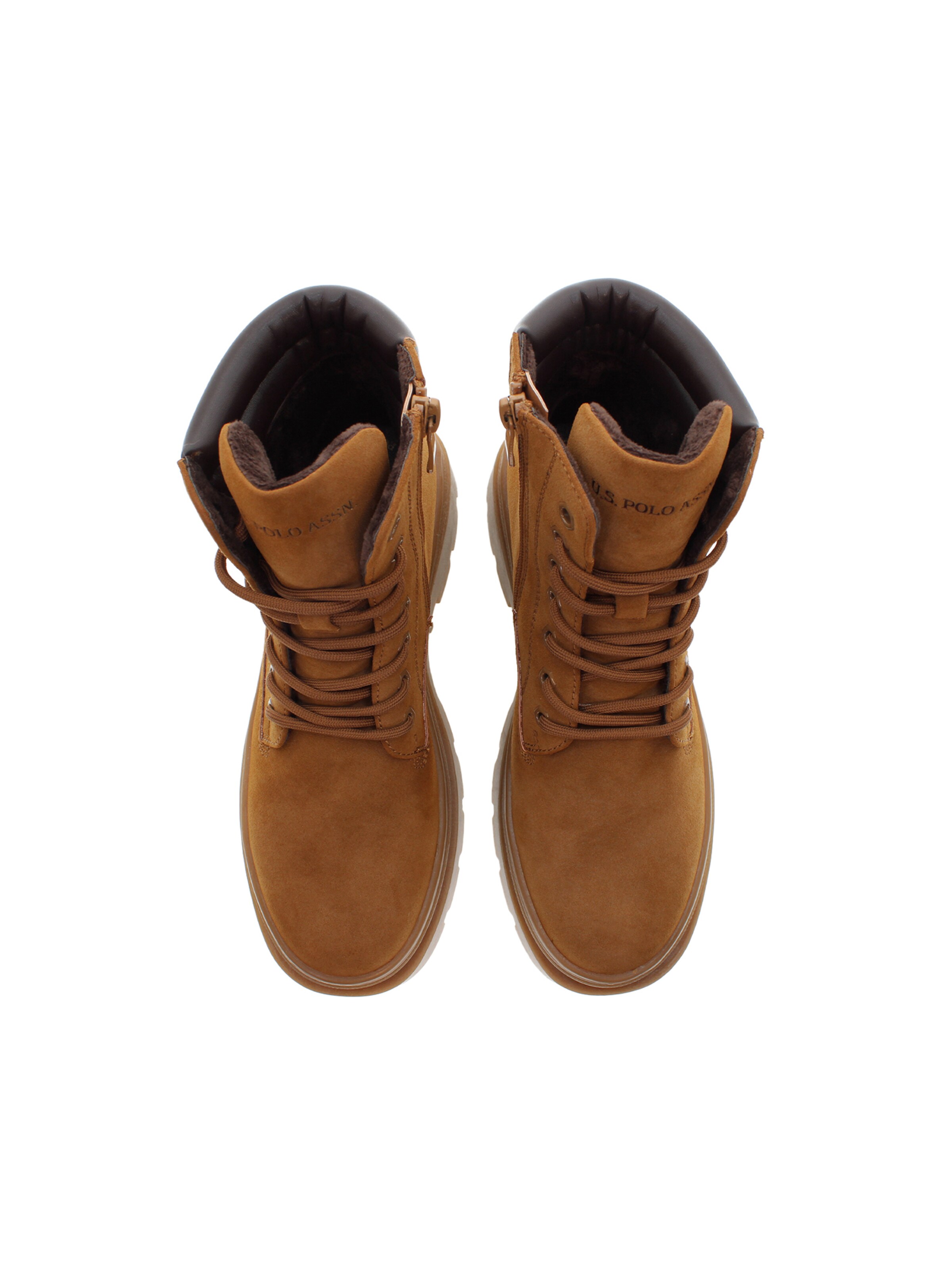 Stivaletto stringato di U.S. POLO ASSN. in marrone
