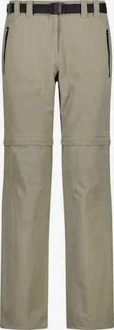 CMP Regular Outdoor Pants in Beige: front