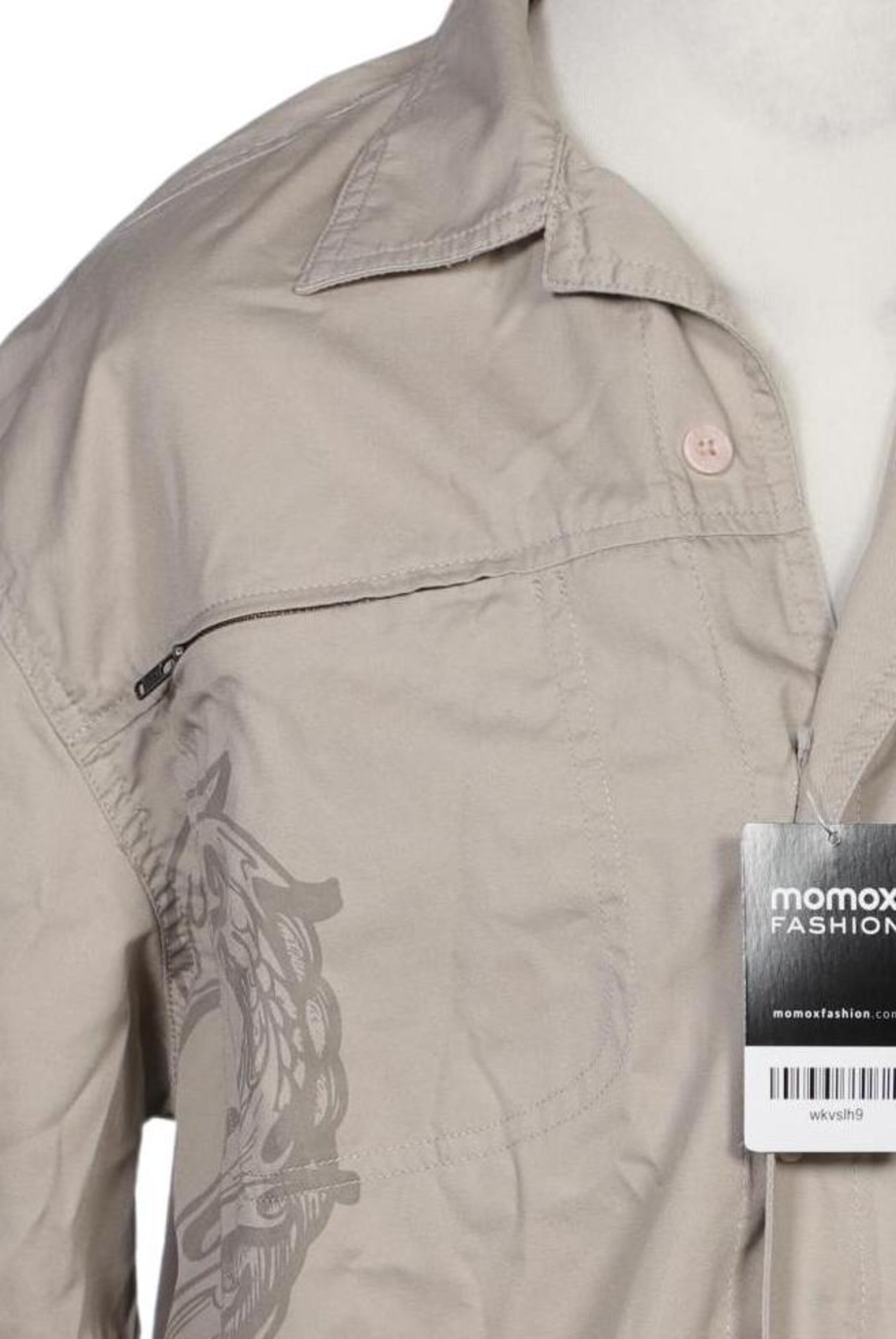 Harley Davidson Button Up Shirt in L in Beige