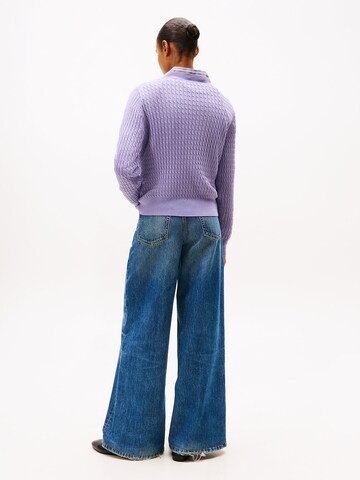 TOMMY HILFIGER Sweater in Purple