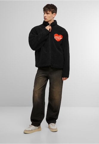MARKET Fleecejacke 'Betty Boop Sweetheart' in Schwarz
