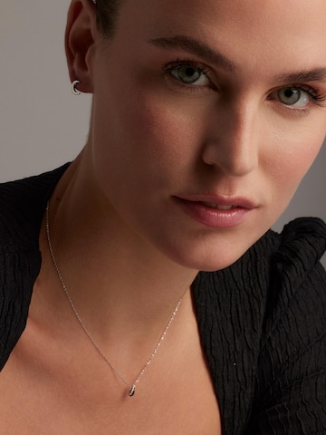 Luxenter Ohrringe 'Crescent' in Silber