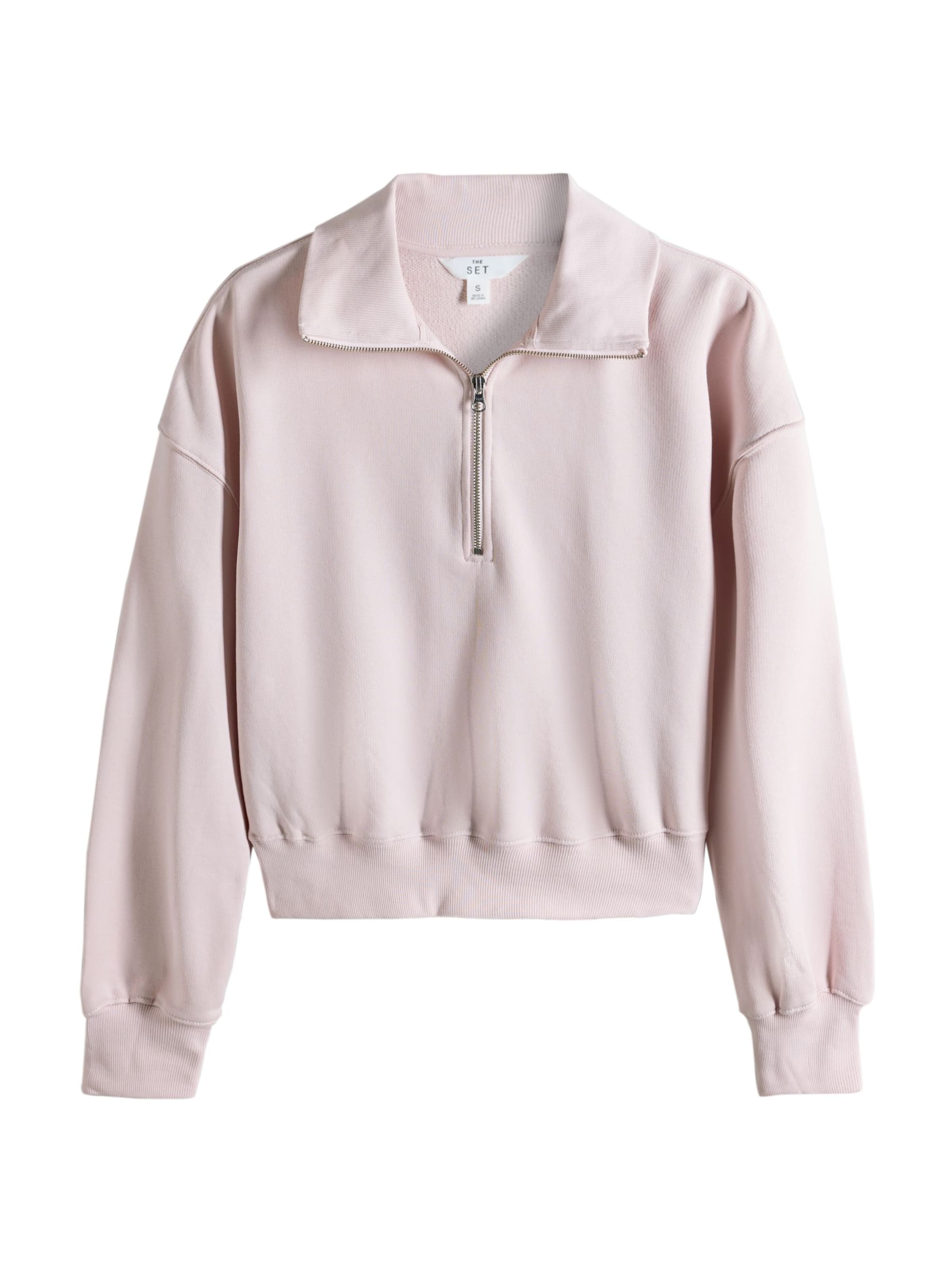 The Set Sweatshirt i lila