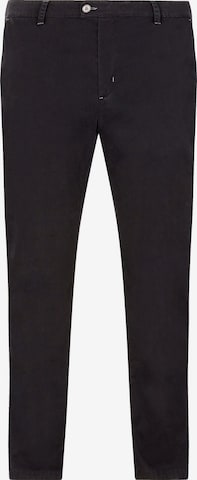 Charles Colby Loose fit Pants ' Baron Hias ' in Black: front