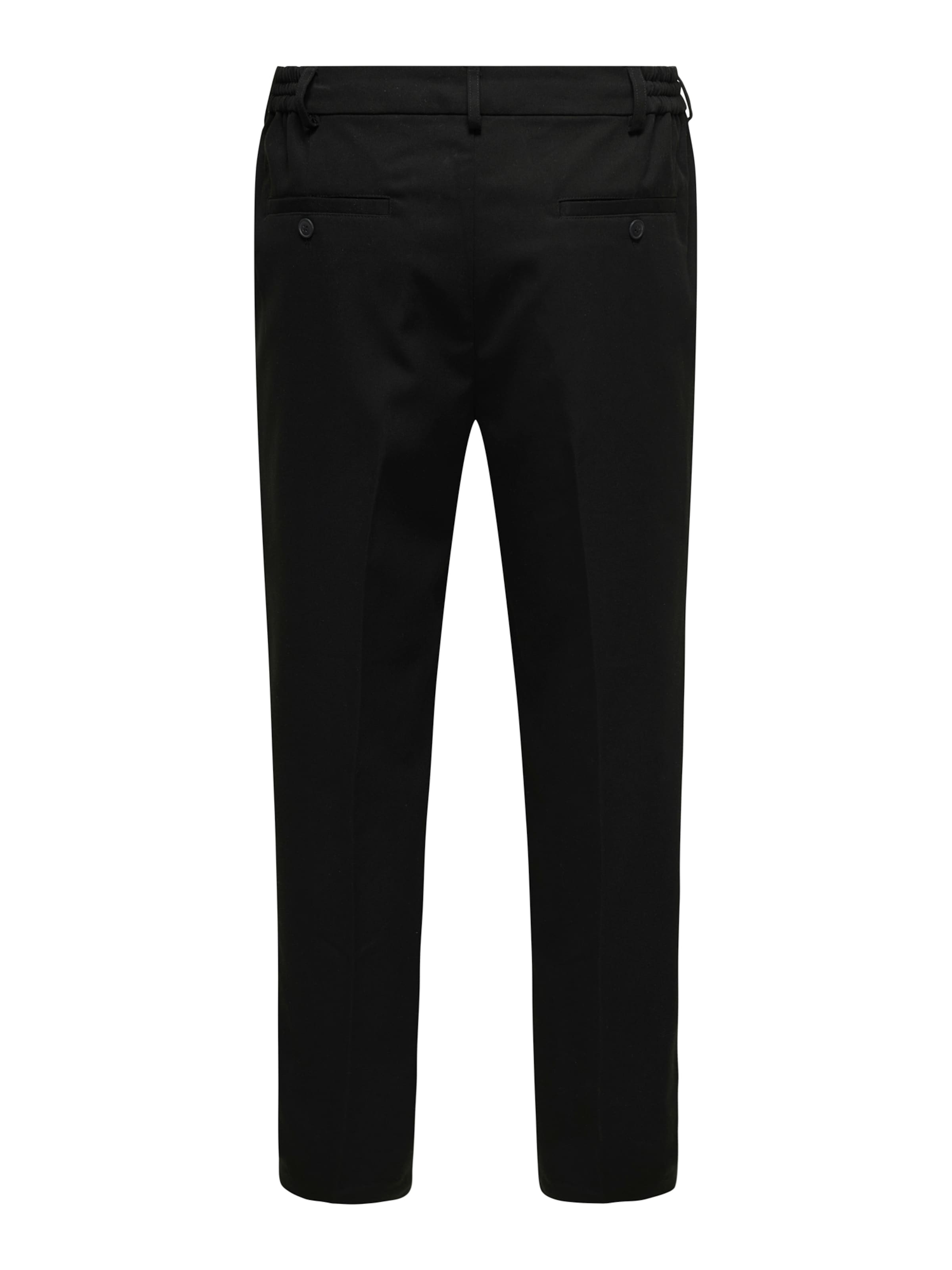 Only & Sons - Tapered Pantalón plisado 'ONSMIRO' en negro
