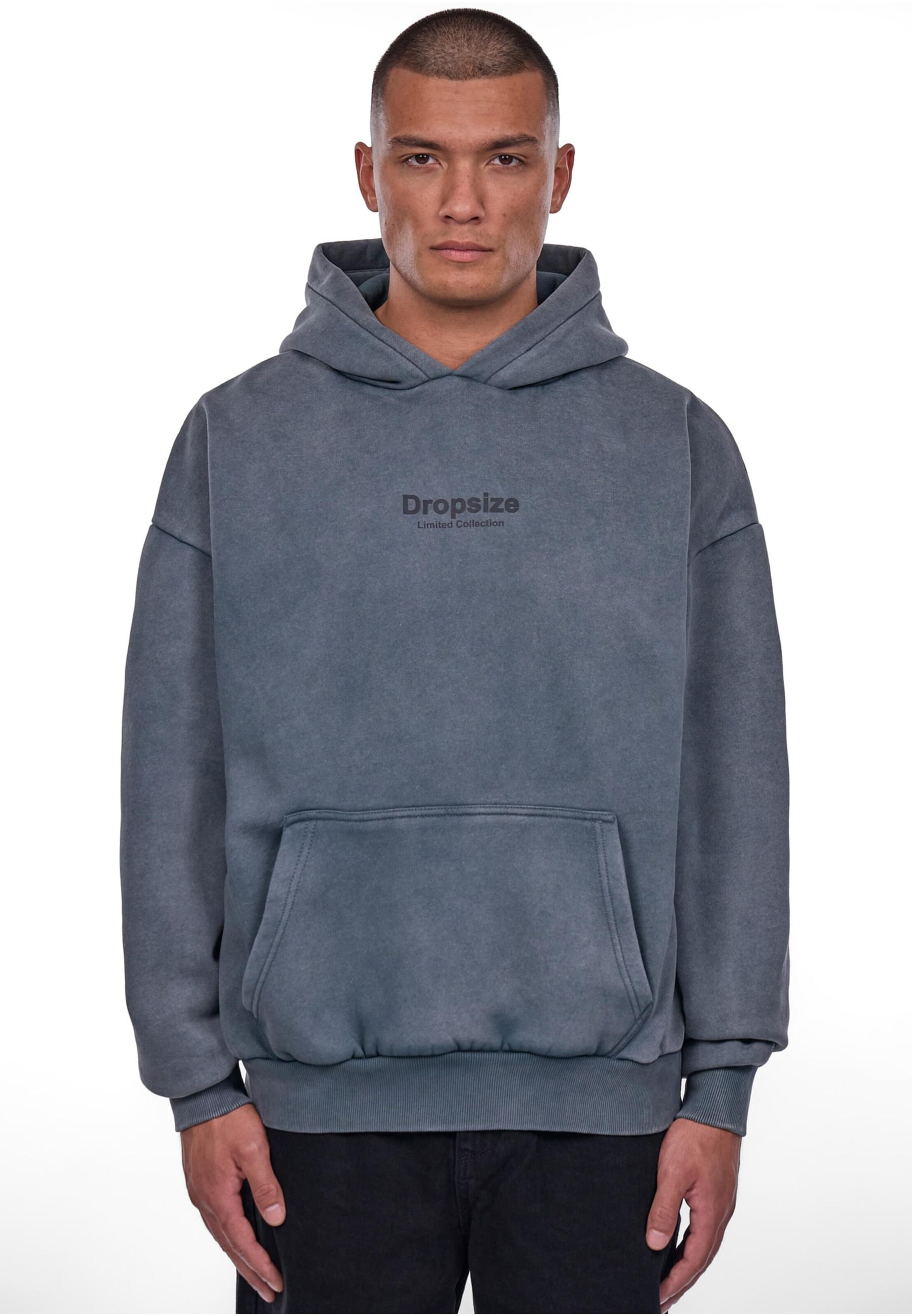 Dropsize Sweatshirt i grå