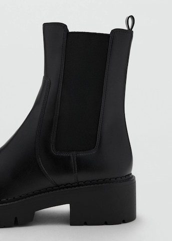 MANGO TEEN Chelsea Boots 'Calistat' in Black