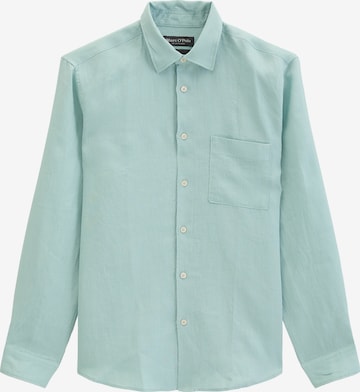Marc O'Polo Button Up Shirt in Green: front