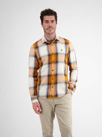 LERROS Regular Fit Hemd in Orange: Vorderseite