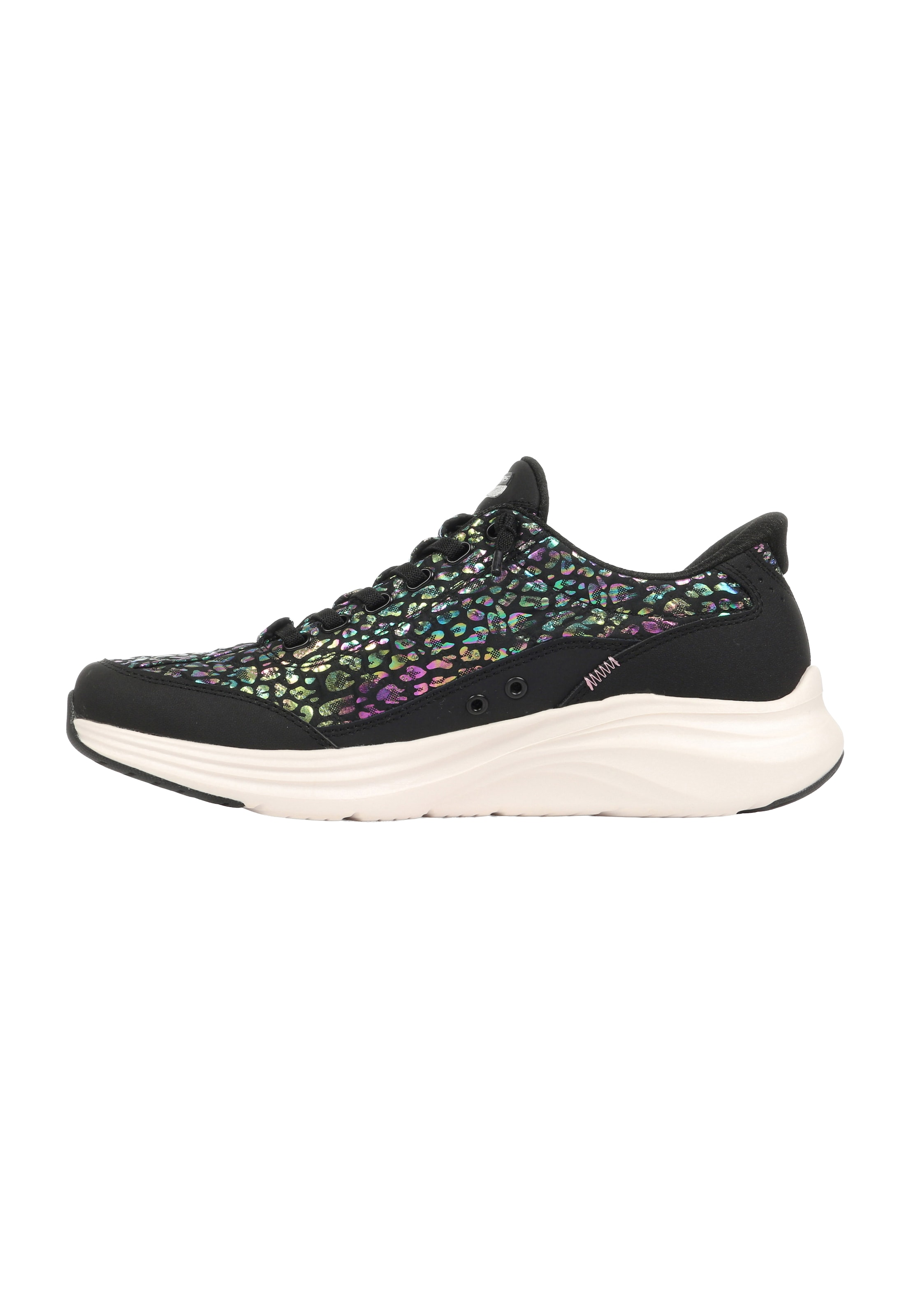 Sneaker bassa 'CONTOUR FOAM-RADIANT GLOW' di SKECHERS in nero