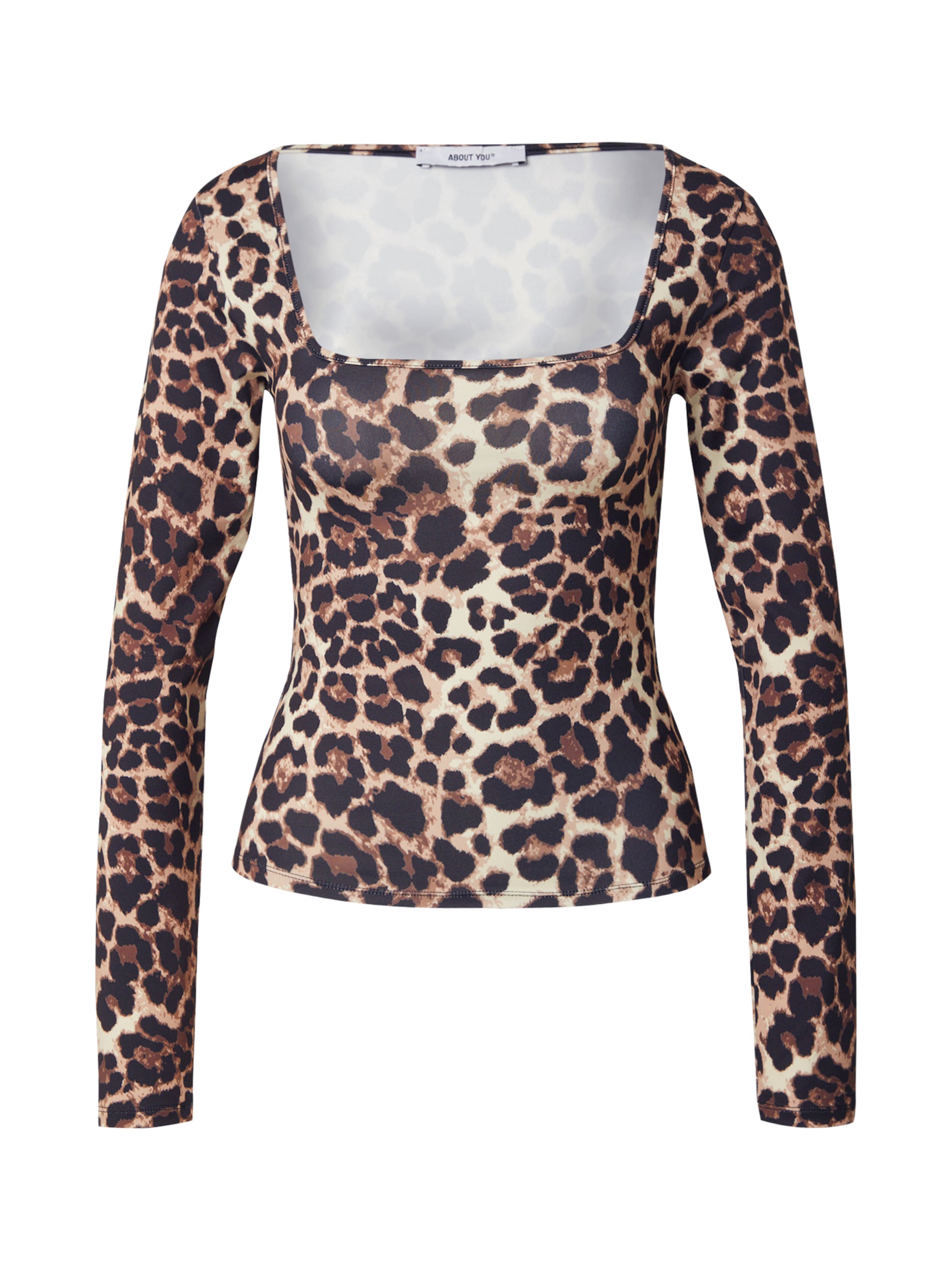 ABOUT YOU - Camisa 'Penny' em castanho: frente