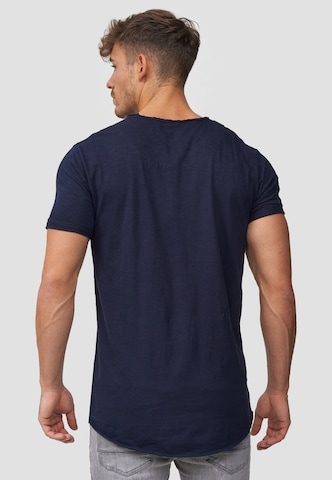 T-Shirt 'Willbur' INDICODE JEANS en bleu
