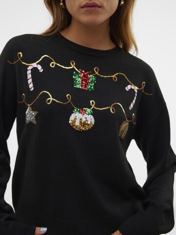 VERO MODA Pullover i sort