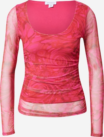 Warehouse Shirt 'Jemma Lewis' in Pink: front