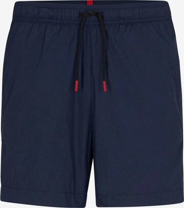 HUGO Board Shorts in Blue: front