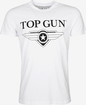 TOP GUN T-Shirt in Weiß: predná strana