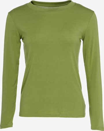 T-shirt Usha en vert : devant