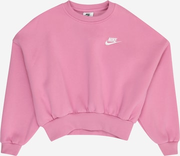 Felpa 'CLUB FLC' di Nike Sportswear in rosa: frontale
