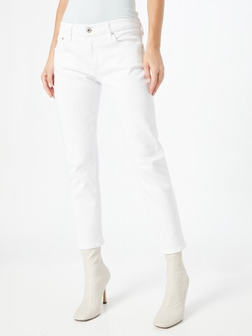 AG Jeans Slim fit Jeans in White: front