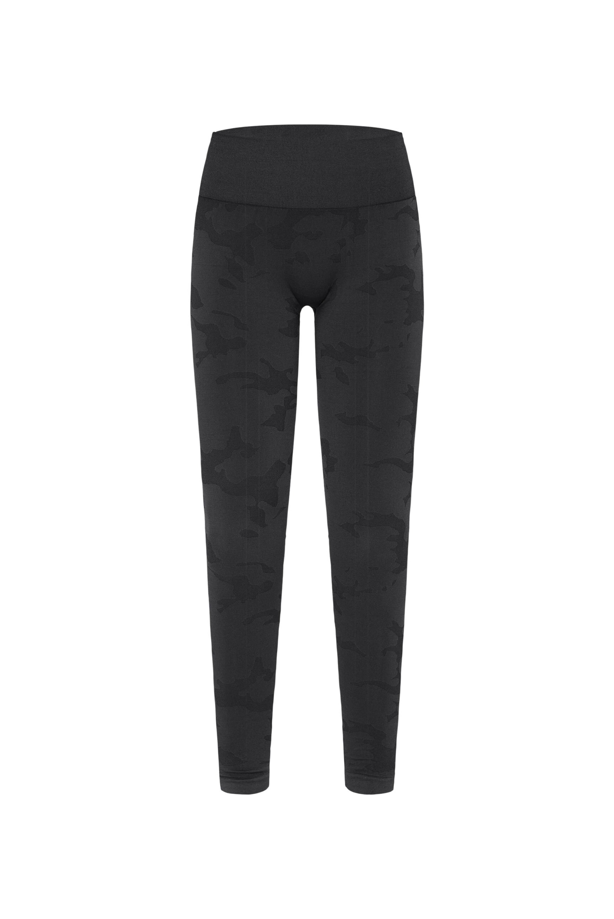 SENSES.THE LABEL Skinny Leggings in Black: front