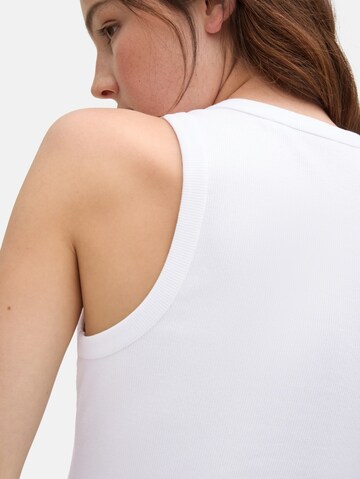 TOM TAILOR DENIM Top in White