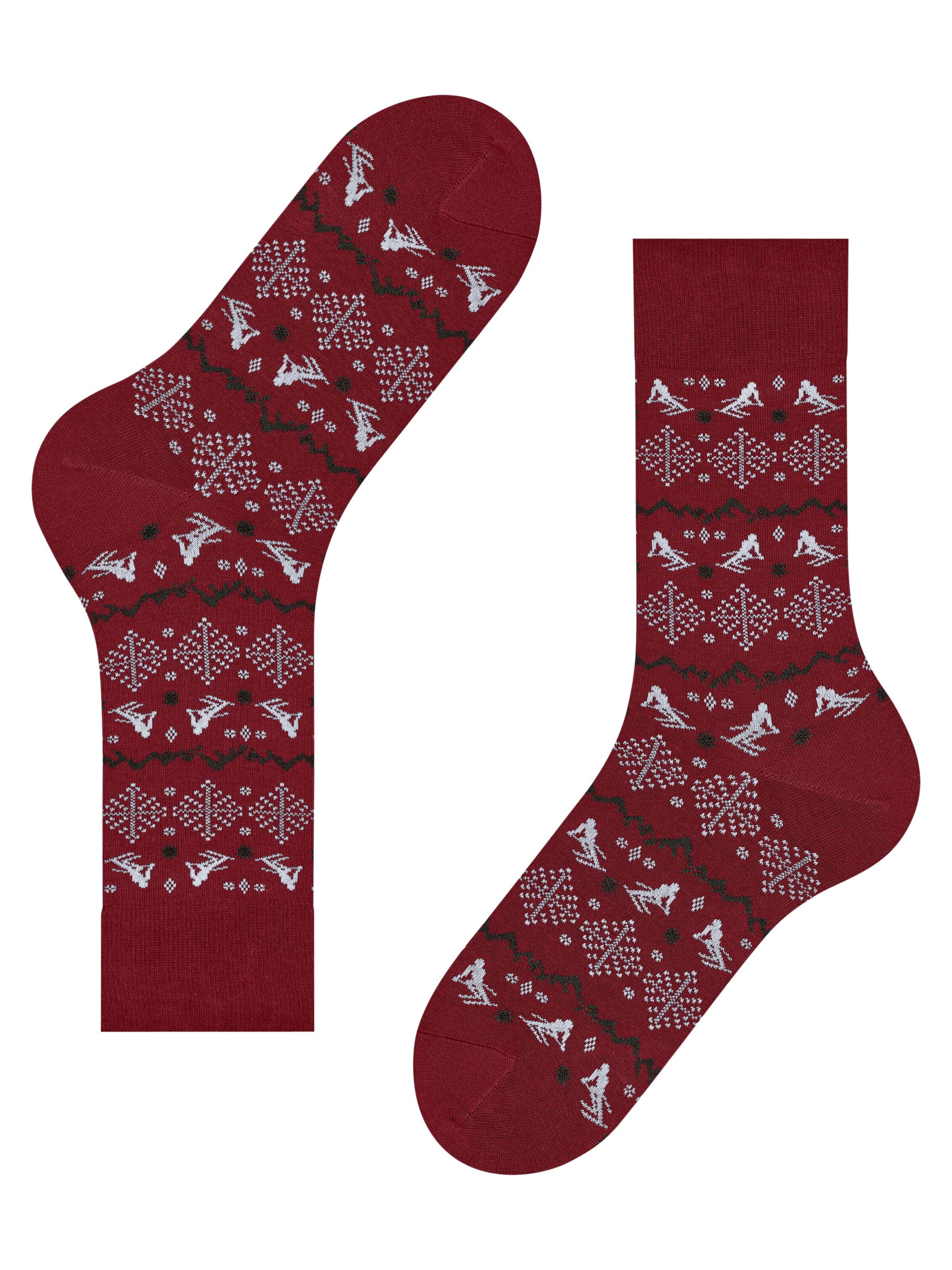 FALKE Socken 'Ski Slope SO'‌‌‌‌‌‌‌ in Rot